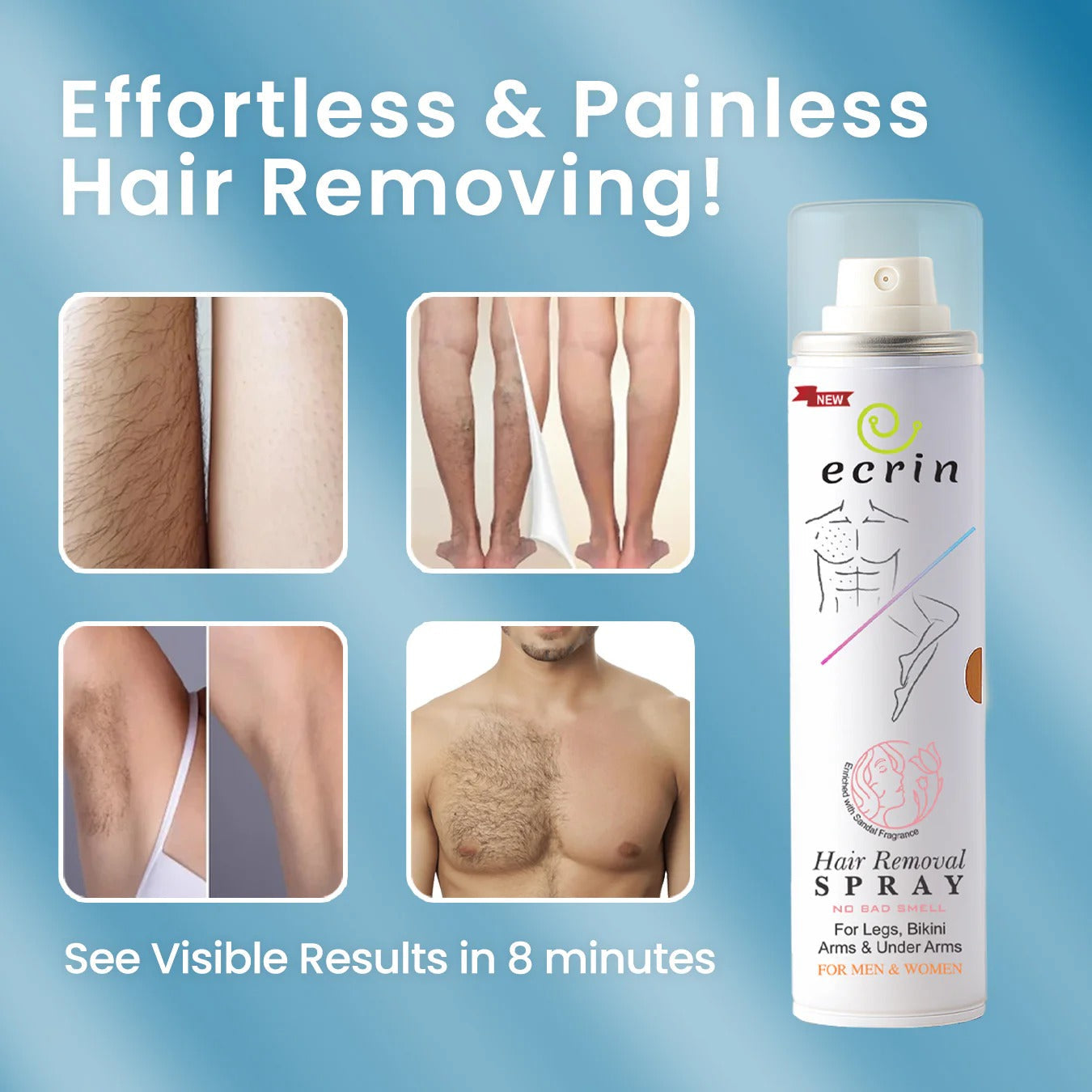 Ecrin Hair Removal Foaming Spray